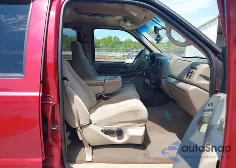 2002 Ford Excursion Xlt z USA, uszkodzony, nr VIN 1FMNU40L12ED70824